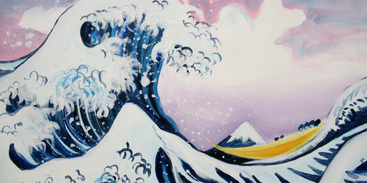 the great wave by hokusai